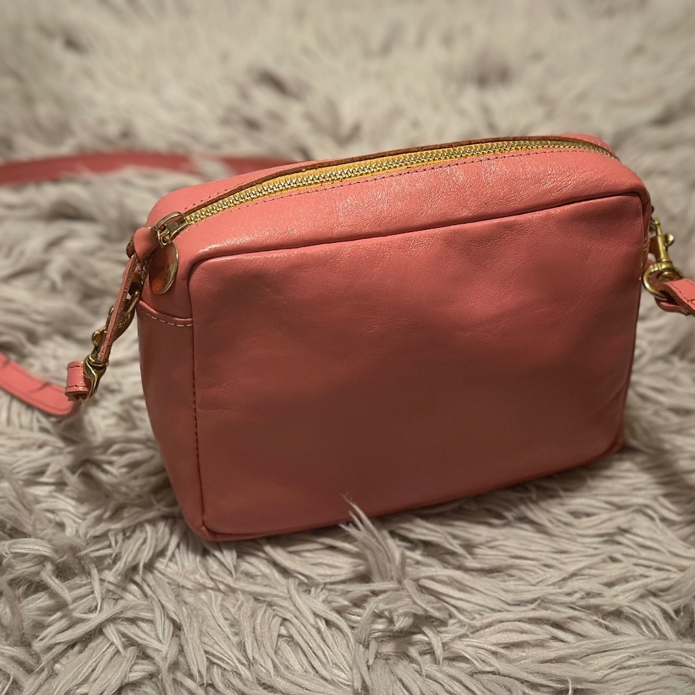 Pink Clare V Midi Bag